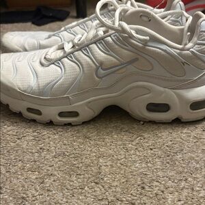 Nike White Air Max Plus Sneakers